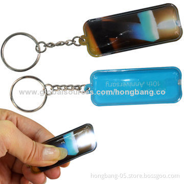 LED shinning key chain